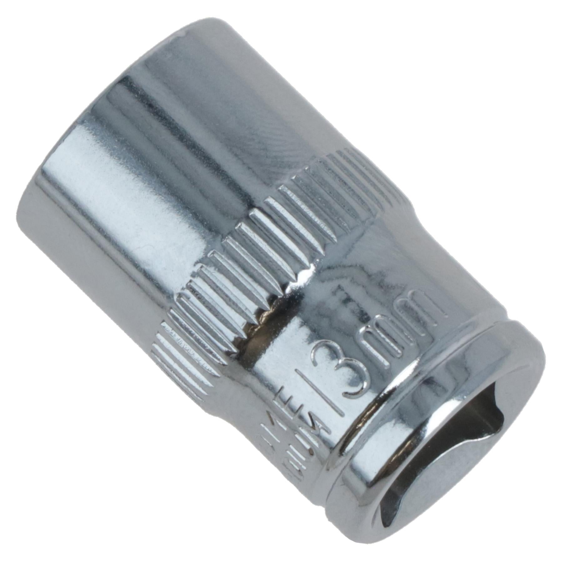 13mm 3/8" Drive Shallow Metric Socket Single Hex / 6 sided Bergen