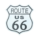 Route 66 Plaque en métal en fonte pour porte, mur, maison, États-Unis, Amérique, autoroute