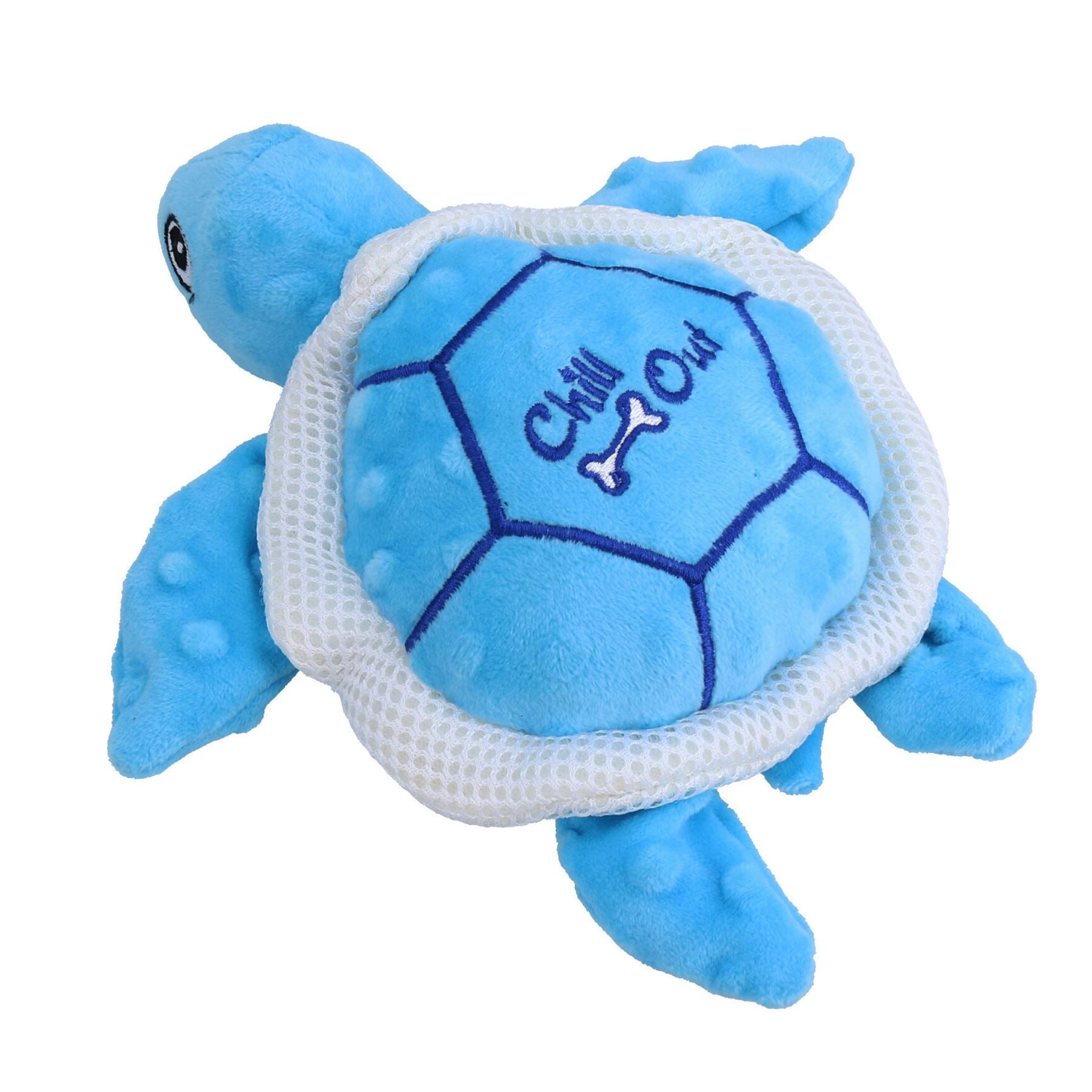Chill Out Sea Turtle Dog Plush Hydration Cooling Summer Play Toy Home Pet Toy