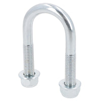 M8 Round Bend U Bolt 27mm x 53mm Width x Length Pipe Clamp Fixing