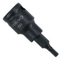 3mm - 10mm x 45mm 3/8in. Drive Short Impact Impacted Allen Hex Key Socket