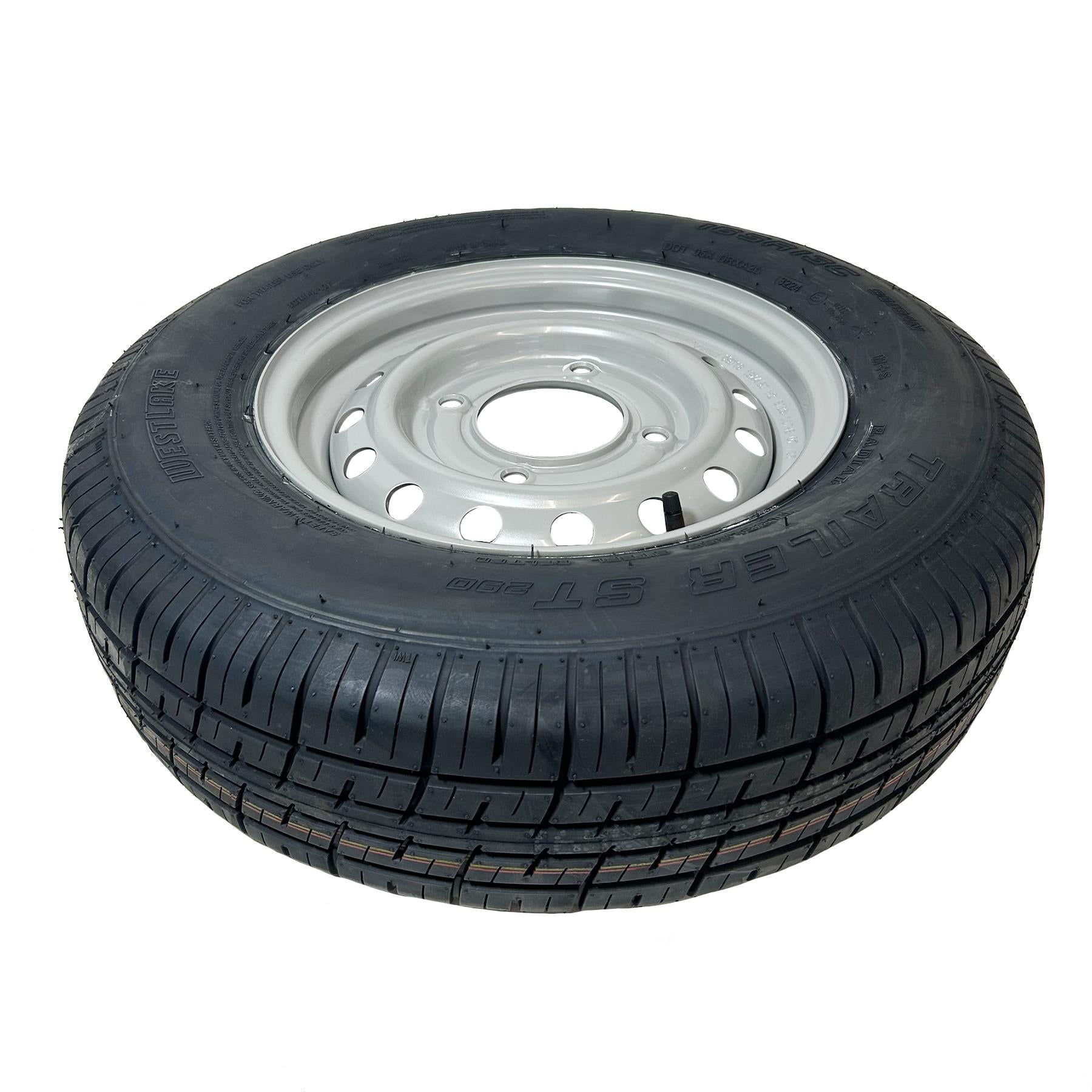 13" Wheel & Tyre for Indespension 1300kg Single Axle Goods Trailer 165 R13C