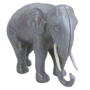 Elephant Money Bank Box Cast Iron Coin Cash Change Jar Animal Safari Africa