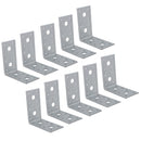 Timber Joist Angle Bracket Fastening Plate Galvanised Steel 100 x 100 x 50mm