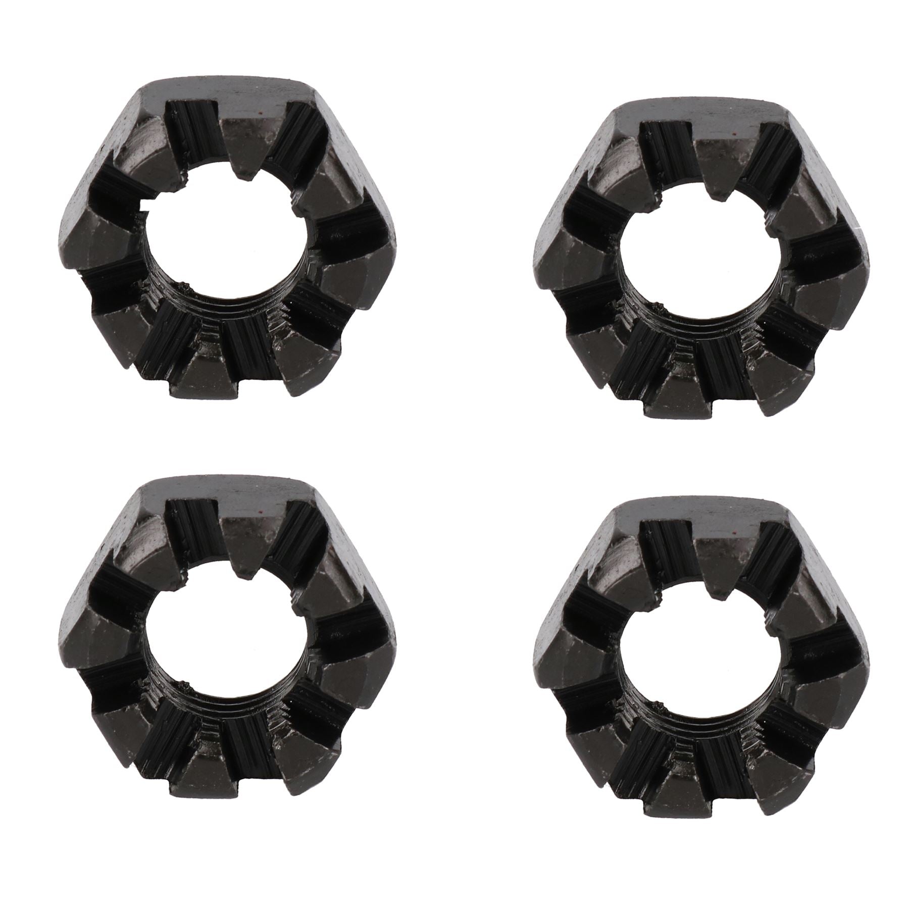 3/4" BSF Slotted Castle Nut Trailer Wheel Hubs Castellated Hub Bearing 4 Pack