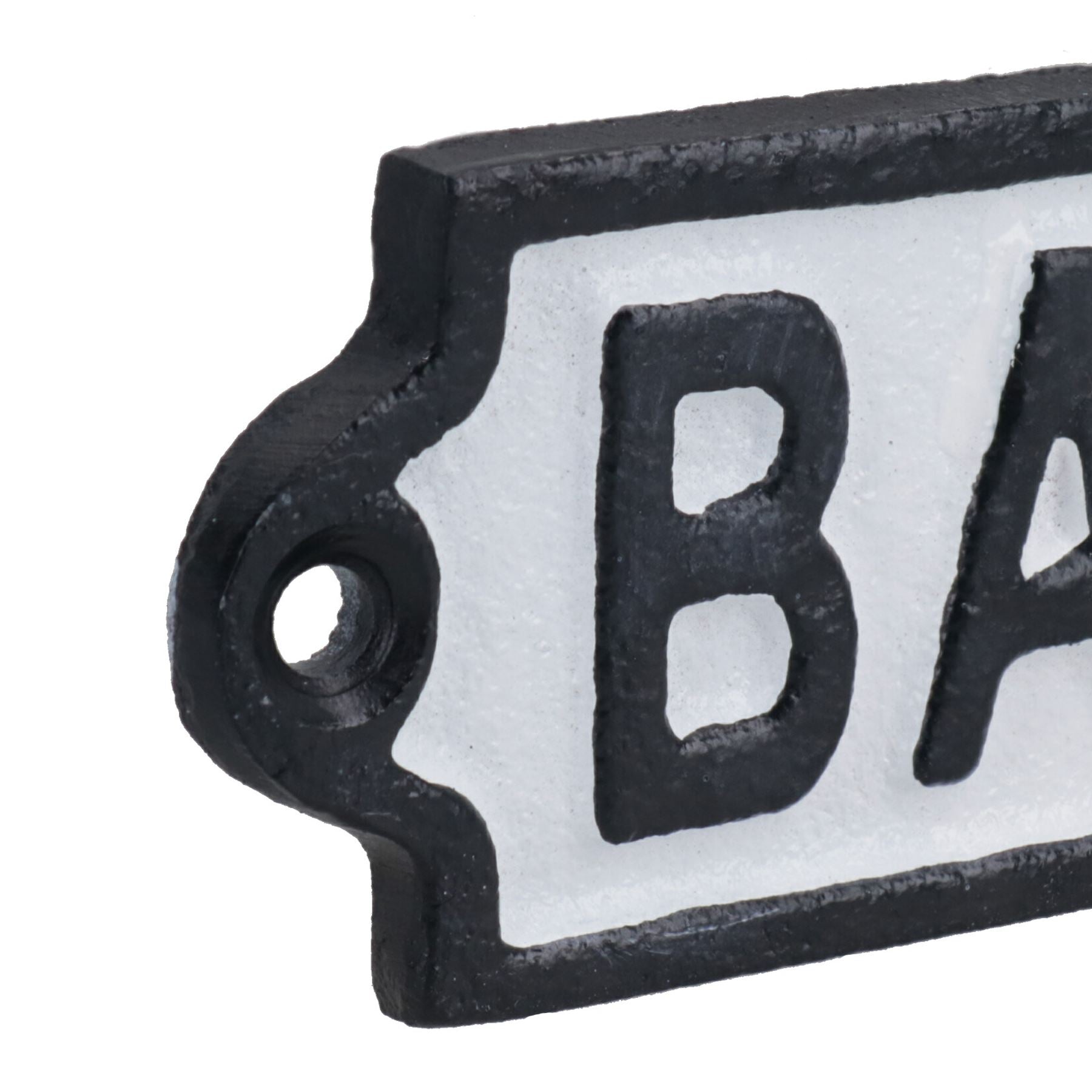 Bar Cast Iron Sign Plaque Door Wall House Gate Post Hotel Restaurant Pub Home