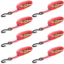 5 Metre Tie Down Ratchet Strap Lashing Straps S Hooks For Gazebos Tents