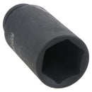 Barre d'extension pour douilles à chocs profondes métriques à entraînement 1/2" + joint universel 10 – 27 mm