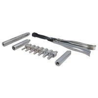 Jeu de pinces de démontage et d'installation de joint de tige de soupape/outil de siège/kit 11 pièces AN027