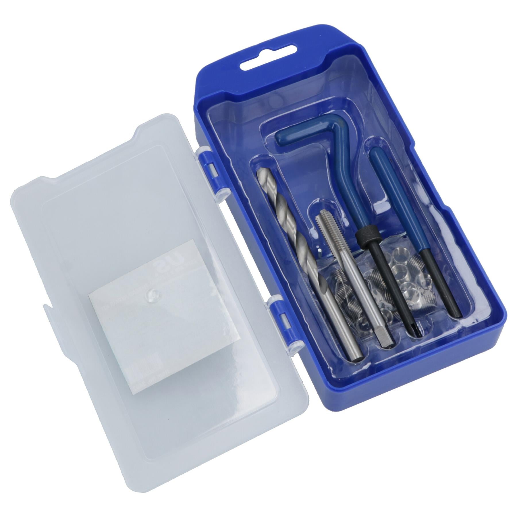 M8 x 1.25mm Metric Thread Repair Kit Helicoil Set for Damaged Threads 25pc