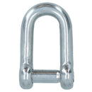 Countersunk Pin Dee Shackle 8mm Hex Socket Rigging Link Stainless Steel 316