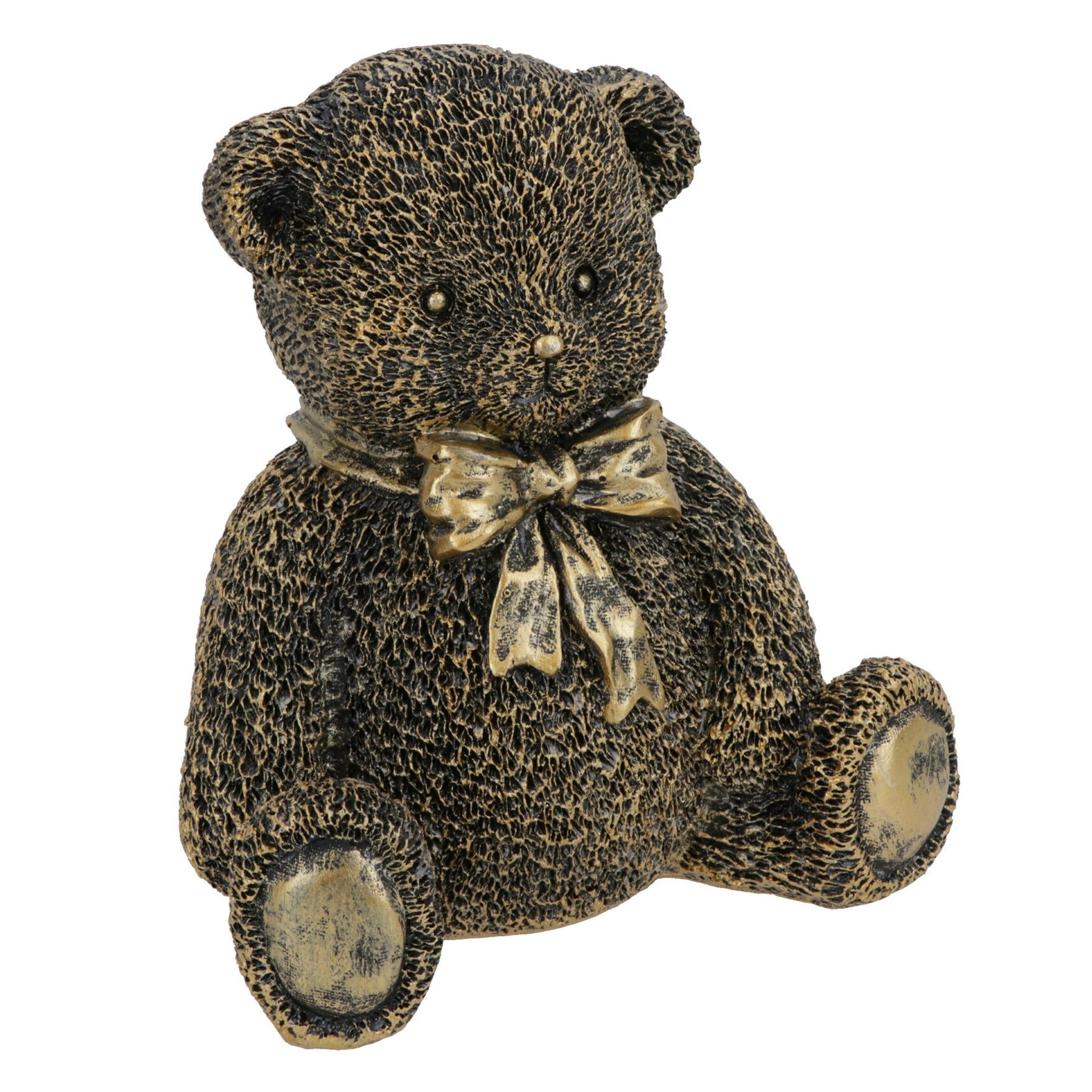 Teddy Bear Figurine Statue Ornament Resin Statue Sculpture Home Decor Gift
