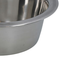 Stainless Steel Small Pet Bowl For Food Water Feeding Dogs Cats 13cm Wide