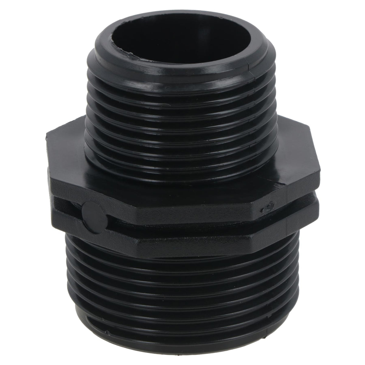 Polypropylene PP Male Threaded Pipe Reducing Nipple 1-1/4in x 1in BSP