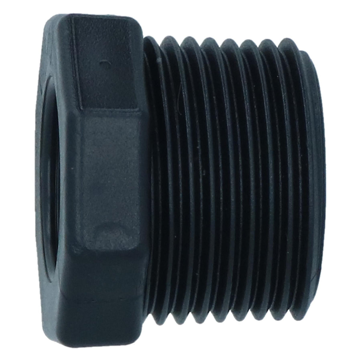 Polypropylene PP 1in – 1/2in Female – Male Pipe Threaded Reducing Bush