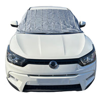 Magnetic Car Windscreen Cover Frost Snow Protector Sun Shade 96cm x 162cm
