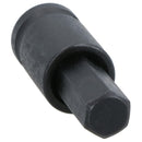 3mm - 10mm x 45mm 3/8in. Drive Short Impact Impacted Allen Hex Key Socket