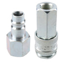 PCL XF Series Female Coupler 1/4" BSP Female Thread & Male Fitting Air Adaptor