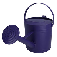 7L Watering Can Purple Steel Metal Water Greenhouse Garden Plants Home