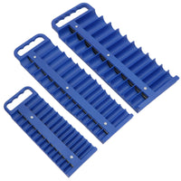 Magnetic Socket Holder Storage Carry Handle Mixed Drive Shallow + Deep 3pc