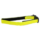 Night Dog Walking Hi-Visibility Yellow Dog Collar 10" - 15" (Small)