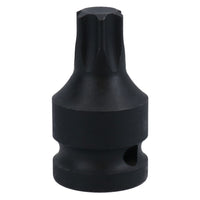1/2in Drive Male Torx Star Impacted Impact Shallow Stubby Socket T55 – T100