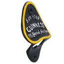 Guinness Bottle Opener Cast Iron Gift Garage Door Shed Man Cave Kitchen Bar
