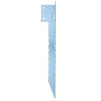 Garden Sleeper Single Corner Support Galvanised Stake Spike 440mm Long