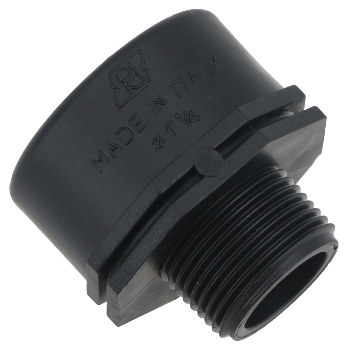 Polypropylene PP Threaded Reducing Socket Female – Male 1-1/4in – 1in BSP