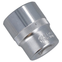 24mm 1/2" Dr Socket Super Lock Metric Shallow CRV Knurl Grip 6 Point TE796