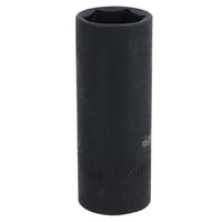 21mm Deep Metric Impact Impacted Socket 6 Sided Single Hex 1/2in Drive