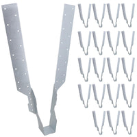 Long Leg Joist Hanger Or I-Beam Fastener Fixing Support Galv 47mm Wide