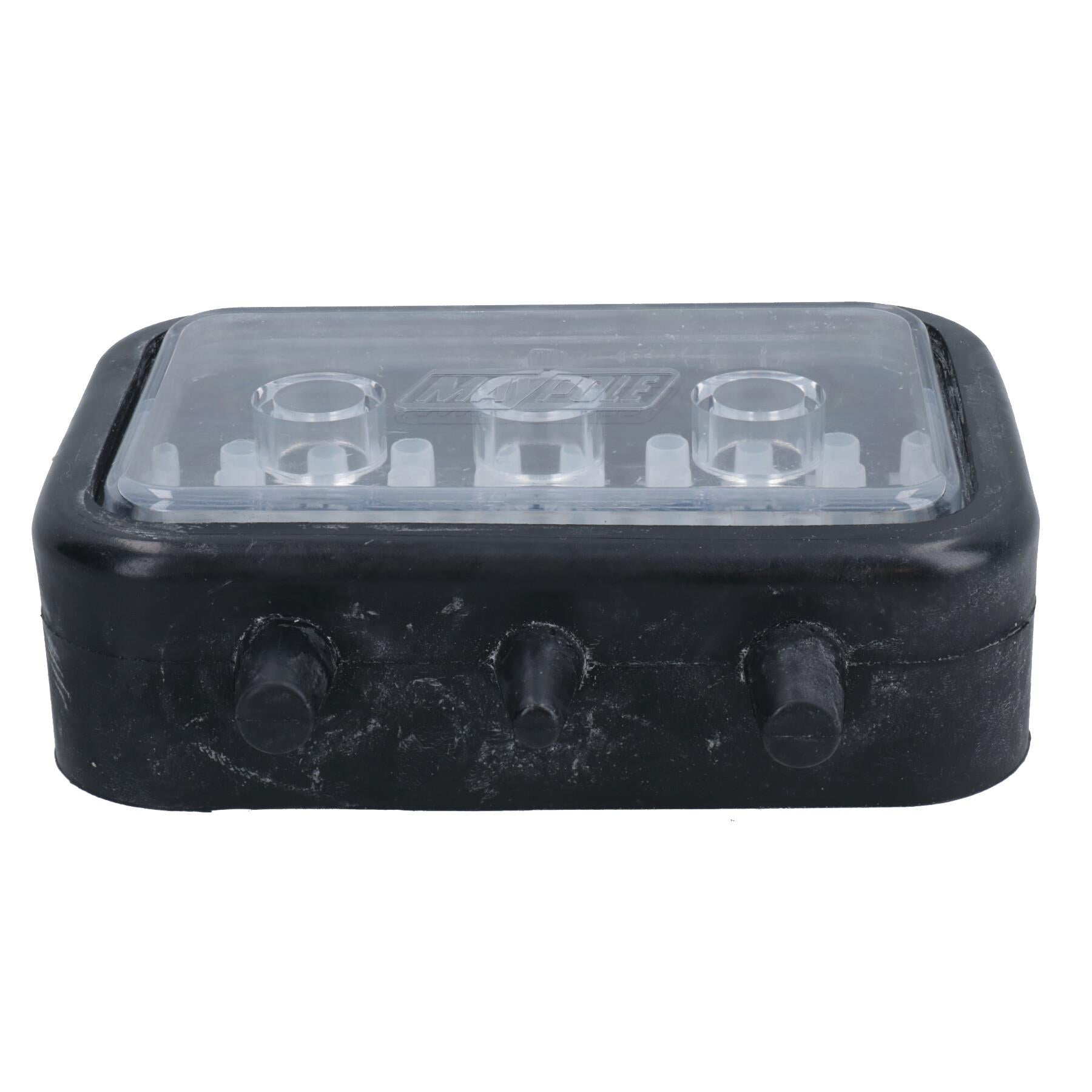 10 Way Trailer Britax Electrical Junction Box Rubber Housing Clear Front 12v + 24v