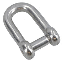Countersunk Pin Dee Shackle 12mm Hex Socket Rigging Link Stainless Steel 316