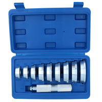 Radlagerring- und Dichtungstreibersatz 40 mm - 81 mm, 10-teilig, Aluminium-Kit