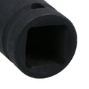 M12 x 55mm 1/2in Drive Short Impact Impacted Allen hex Key Socket 12mm