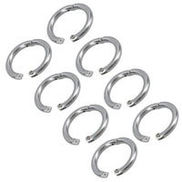 8mm Lockable Split Round Ring Shackle 316 Stainless Steel Splitring