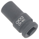 14 mm Bremssattel-Schlagnuss, 7-kant, 1/2 Zoll Antrieb, passend für Audi Q7, S4