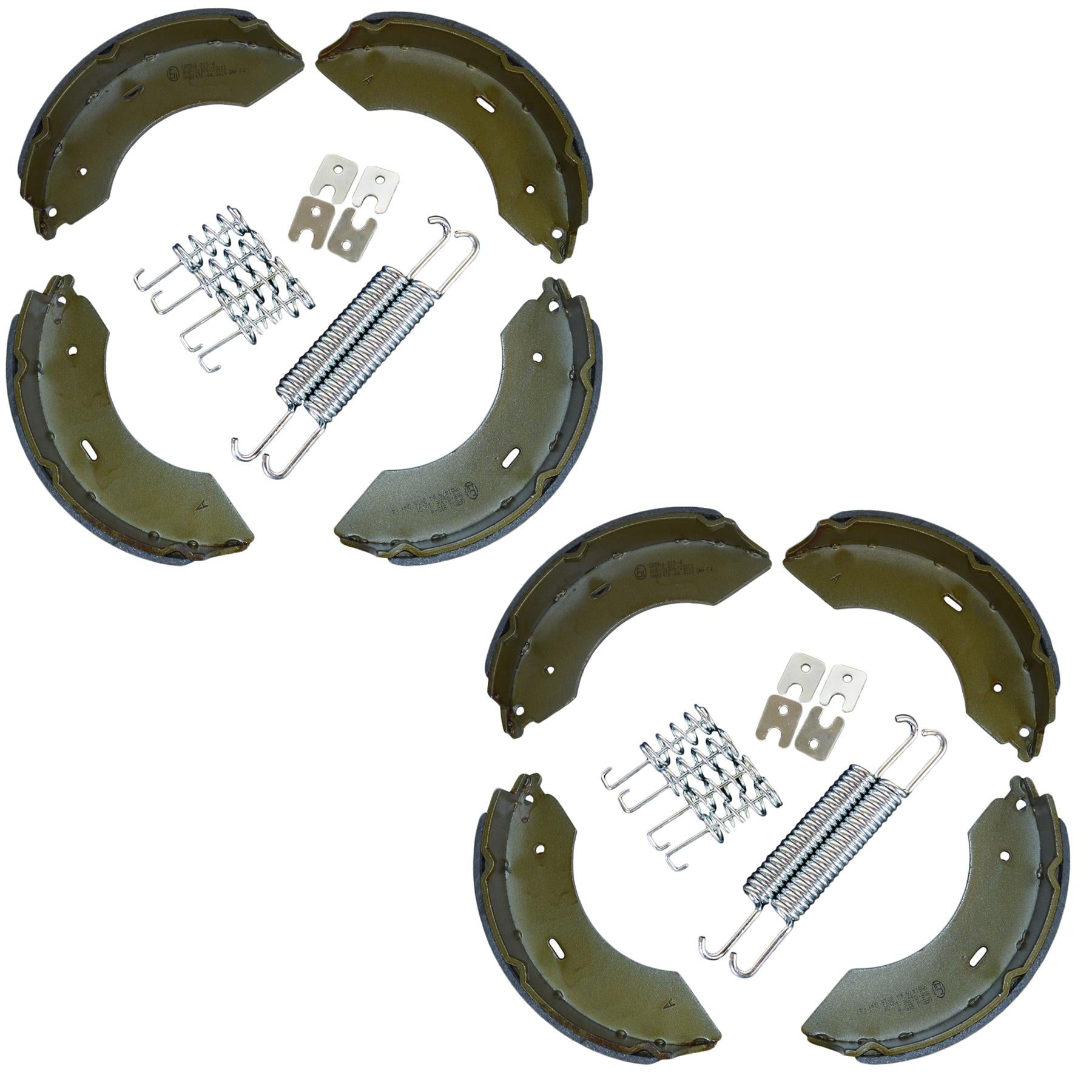 203 x 60mm ALKO 1800kg Axles Type Trailer Brake Shoes For 4 x Brake Drums