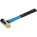 30mm Rubber & Nylon Mallet Fibre Handle Jewellers Hammer Window Glazing