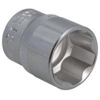 24mm 1/2" Dr Socket Super Lock Metric Shallow CRV Knurl Grip 6 Point TE796