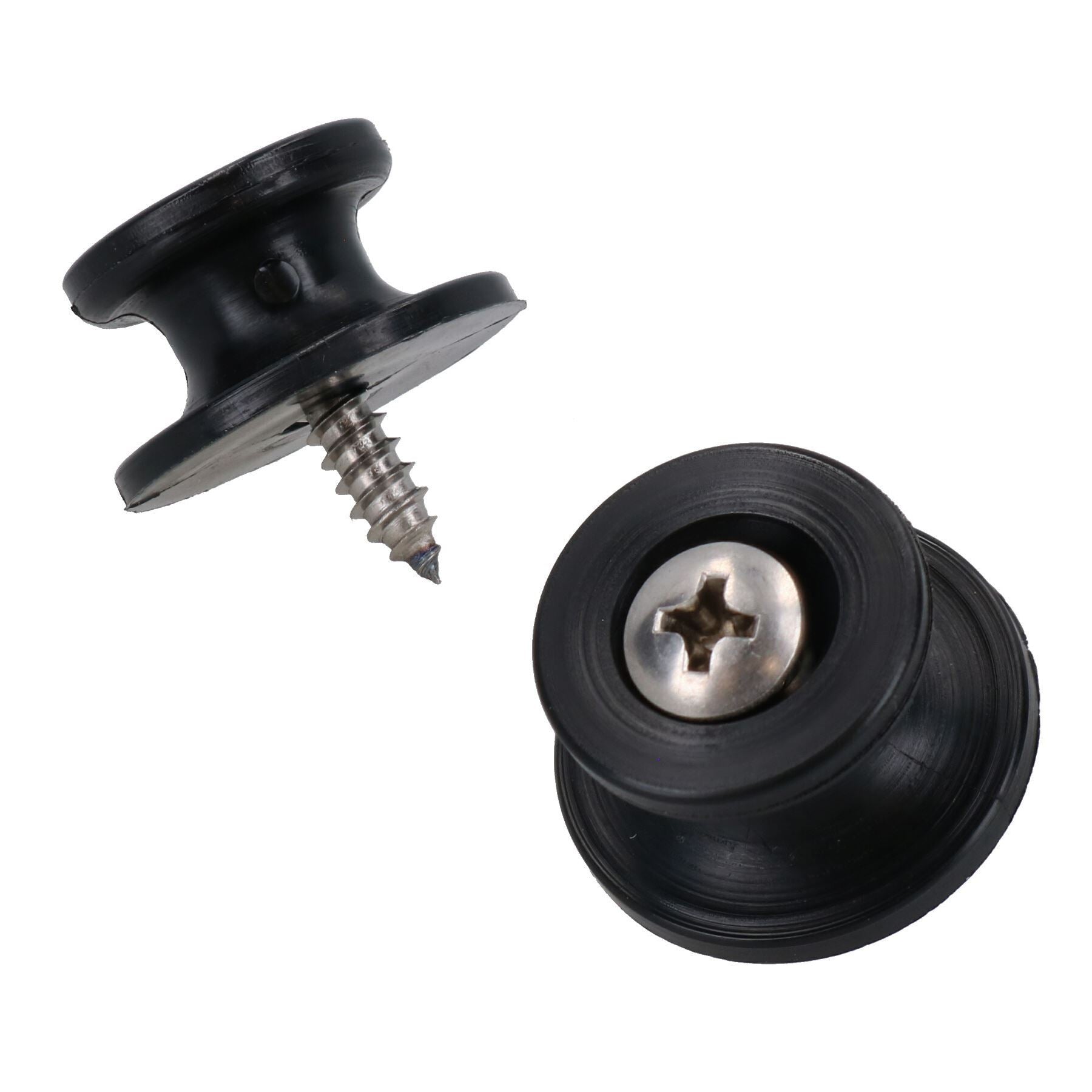 OEM Schwarz Boot Abdeckung Sprayhood Knopf Tie Down Haken Edelstahl Schrauben