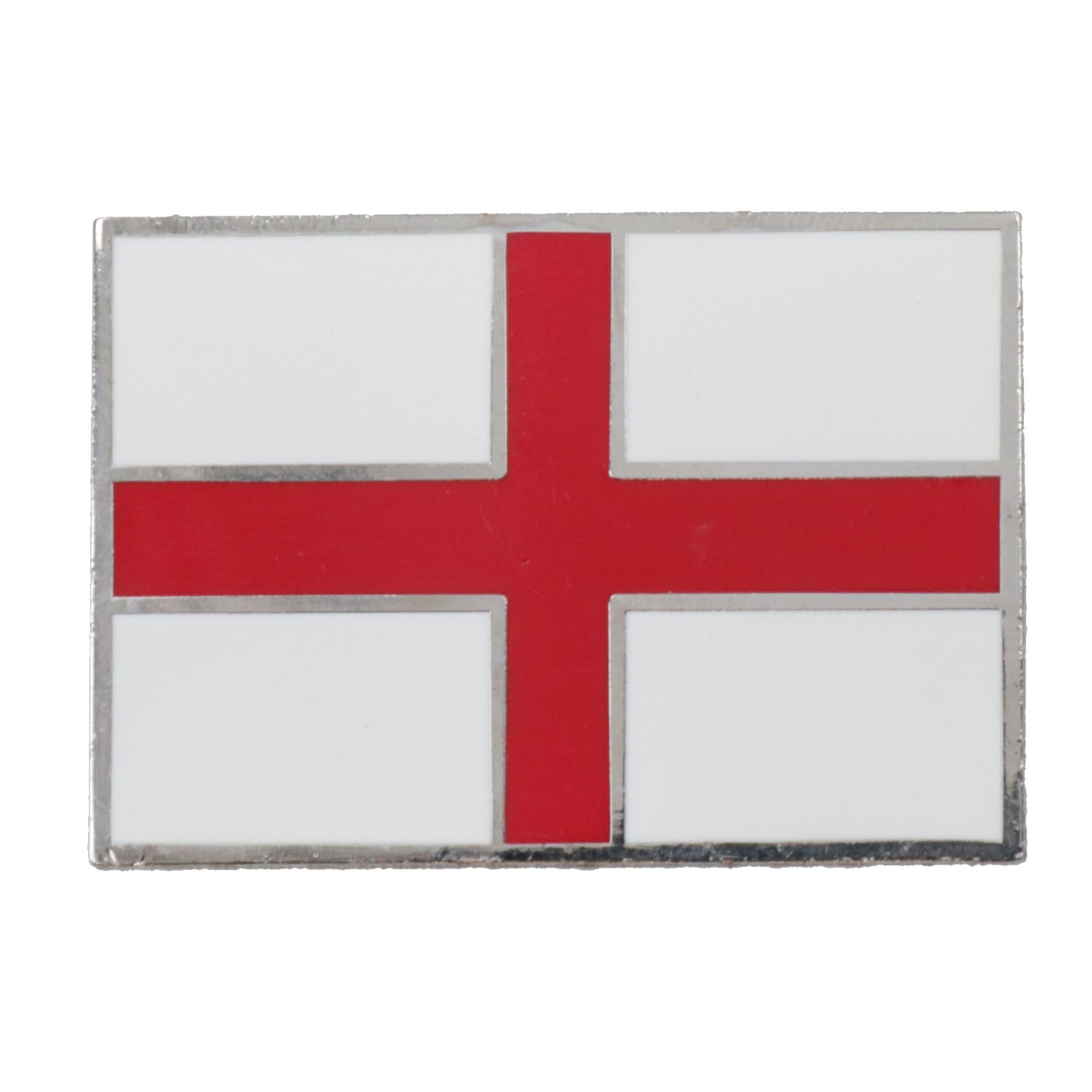 Autocollant en métal avec emblème du drapeau anglais de St Georges 40 mm x 25 mm