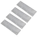 Large Internal Sleeper Straight Support Plate 100mm x 350mm Stainless Steel