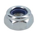 M5 x 0.8mm Nyloc Nut Fastener Hexagonal Metric Nuts Grade 8 Zinc Plated