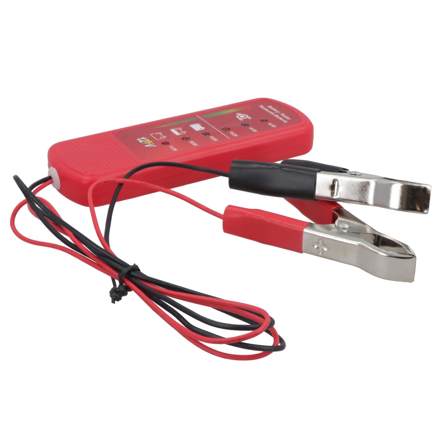 12 V Car Battery And Alternator Charge Tester With 6 LED Display