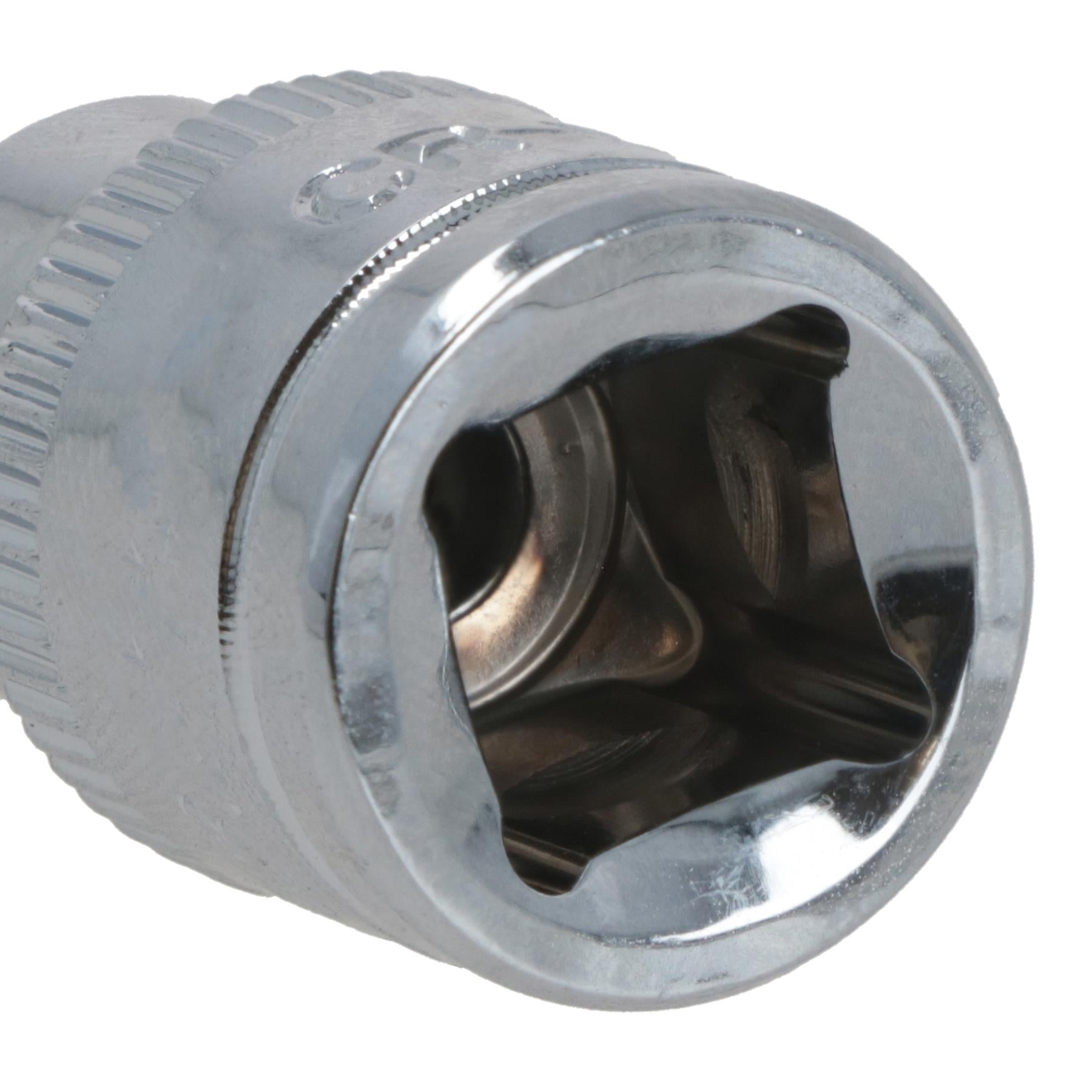 T20 Male Torx Bit Star Socket 3/8" Drive Standard Internal Chrome Vanadium Steel