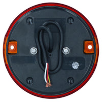 Round LED Truck Tail Light Lamp for Trailers Caravans 12v or 24v