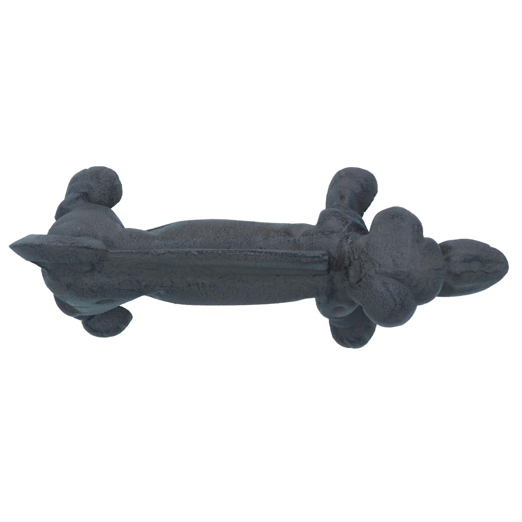 Grattoir à bottes pour teckel, butée de porte pour chien, coin en fonte pour boue, maison pour animaux