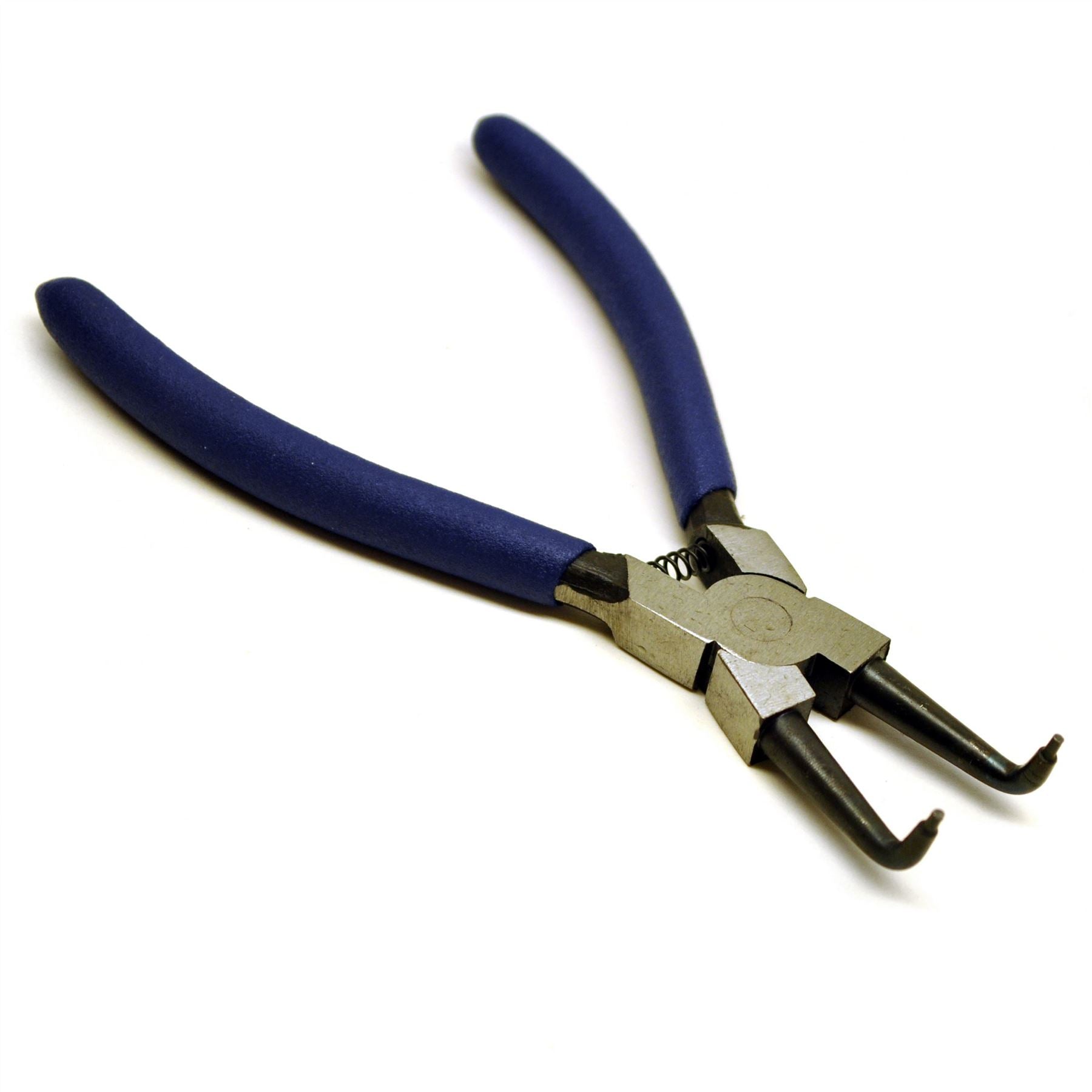 Individual circlip plier internal bent 6" / 150mm with dipped handles TE492